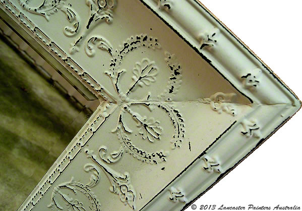 Painters Adelaide Hand Painted Shabby Chic Mirror Frame
